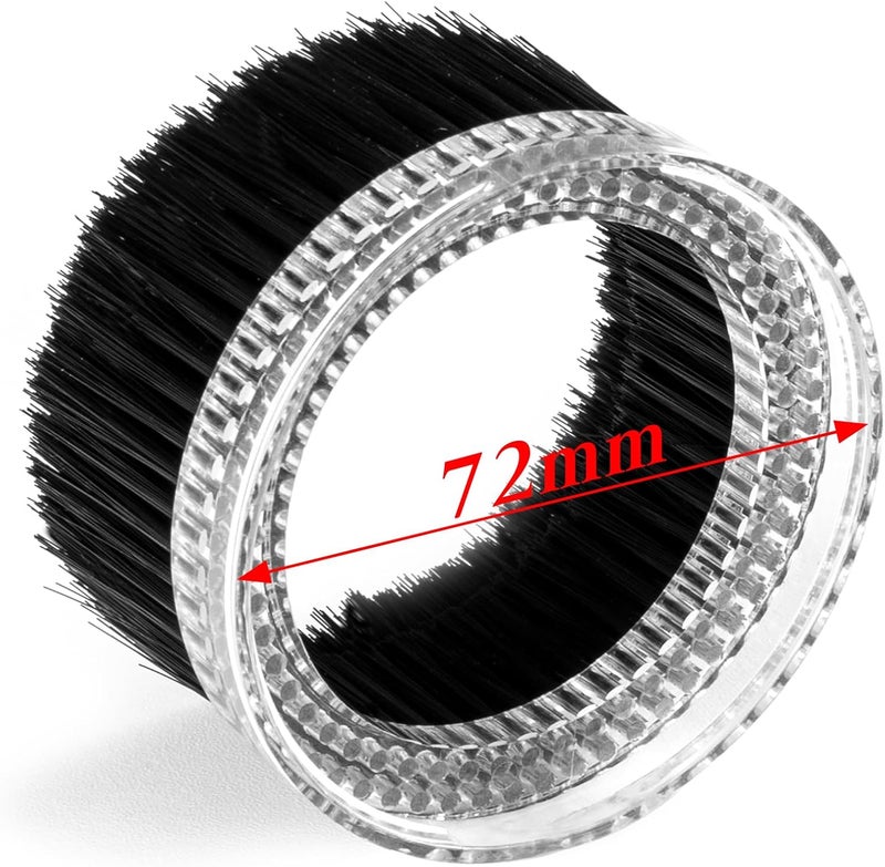 FoxAlien Brush Replacement for 69mm Diameter Dust Shoe for CNC Router Machine, Compatible with 52mm Spindle Motor and 65mm Router, Hose Diameter 38mm - Image 2
